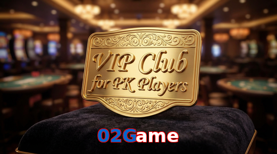 Main screen of 02Game vip page for PK players